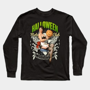 Retro Halloween t-shirt Long Sleeve T-Shirt